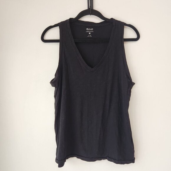 BUNDLE (3) Madewell T-Shirt Shirt Sports Bra Tank Wardrobe Basics Women's S-M - Picture 7 of 15